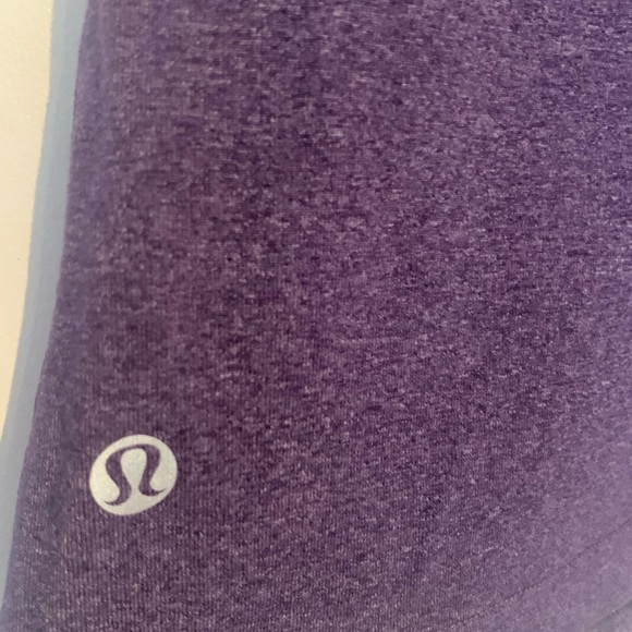 Purple scoop neck Lululemon tank top - Picture 4 of 4
